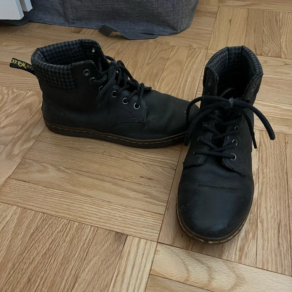 Dr. Martens Black Ankle Boots - Picture 2 of 5